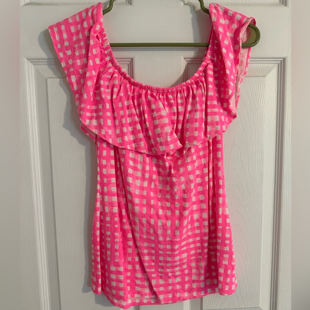 Lilly Pulitzer off the shoulder top